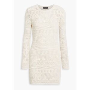 NWOT ‘Renee’ Crochet Mini Dress - Ivory